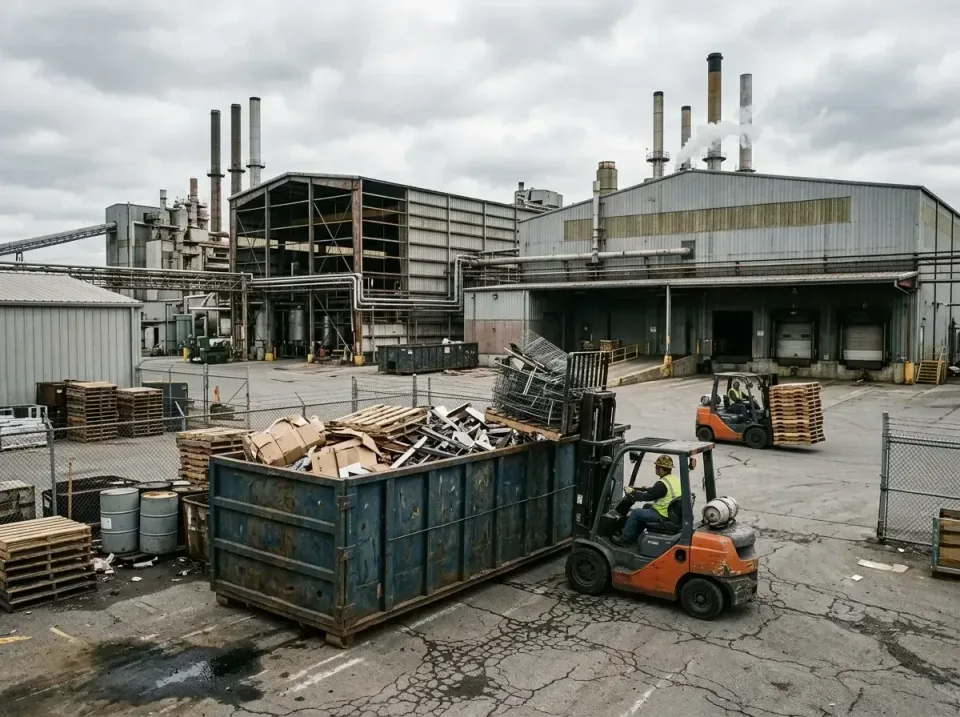 industrial-factory-scrap-conta-003 — frequently asked questions, Cheap Roll-off Dumpster Rentals in Riverton, IL